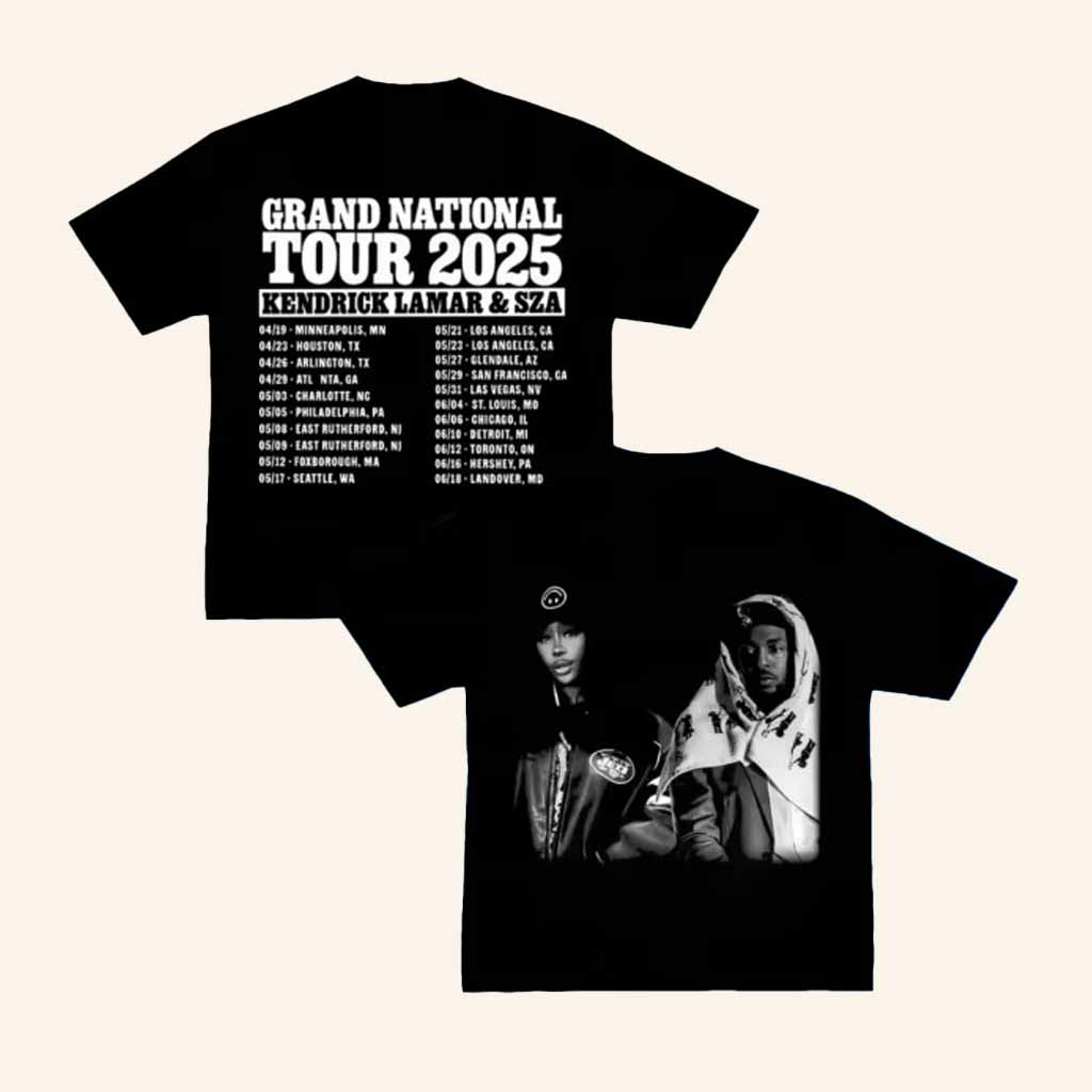 Kendrick Lamar Merch 2025 SZA And Kendrick Lamar Global Tour Shirt Gift For Music Lovers-1 Kendrick Lamar Merch 2025 SZA And Kendrick Lamar Global Tour Shirt Gift For Music Lovers-1