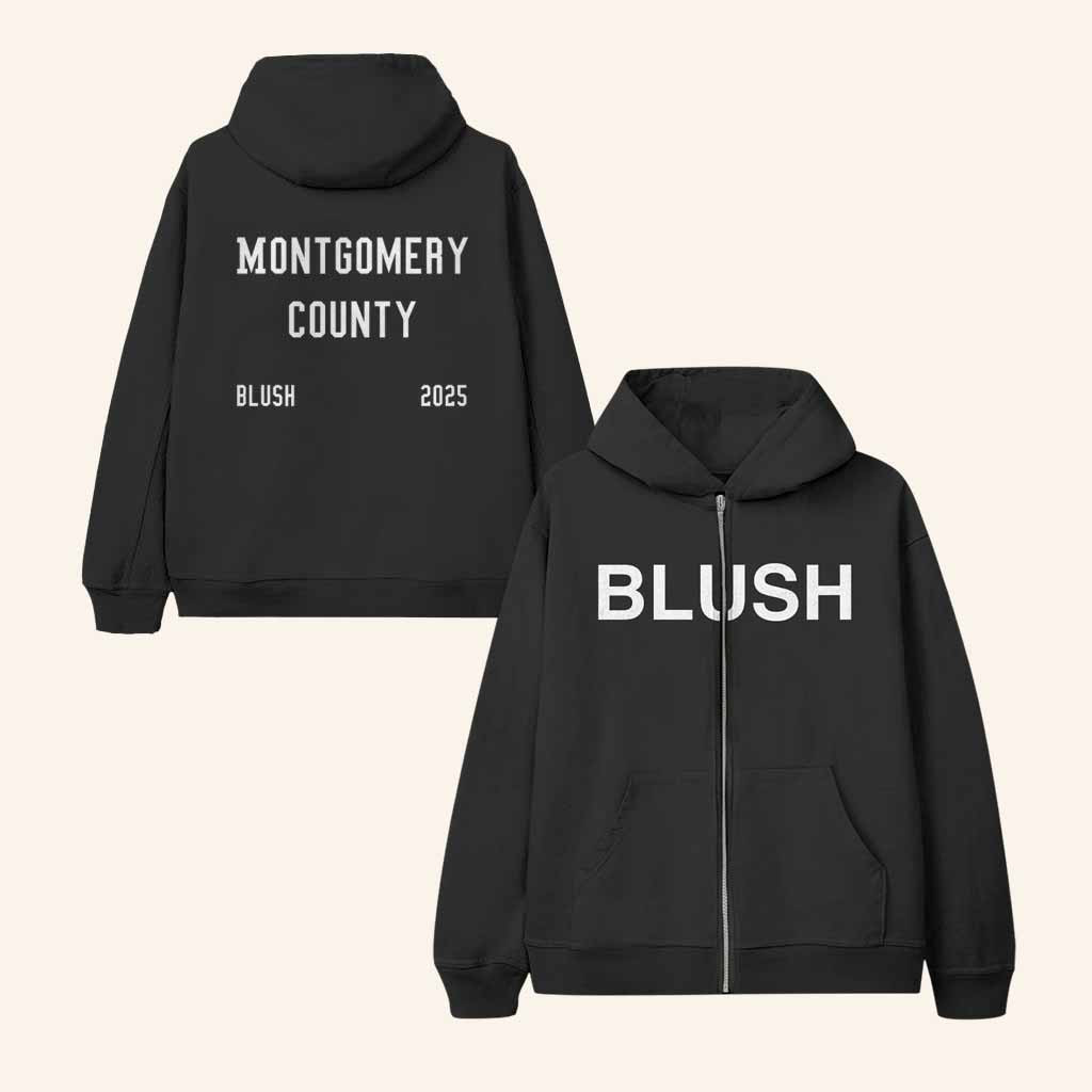 Kevin Abstract Merch Blush Zip Hoodie Gifts For Music Fans-1