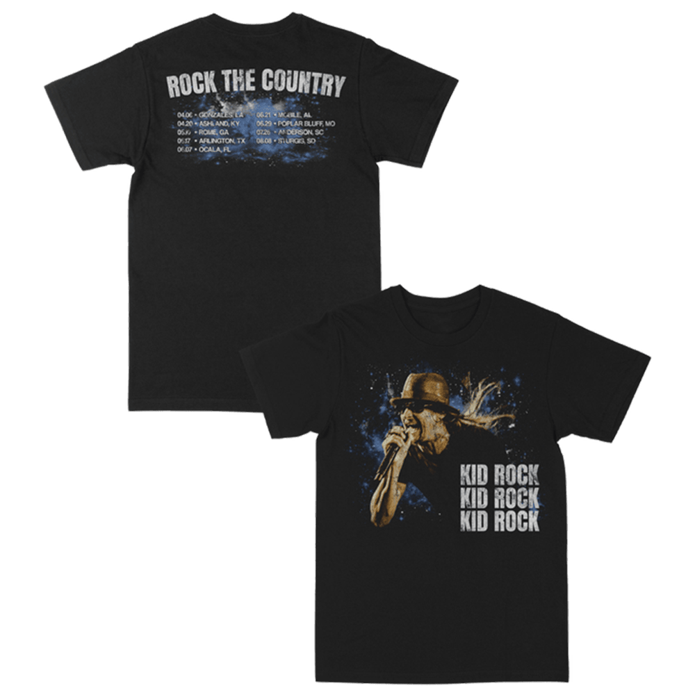 Kid Rock Merch Space Rock Tour T-Shirt Father's Day Special Gifts For Dad-1 Kid Rock Merch Space Rock Tour T-Shirt Father's Day Special Gifts For Dad-1