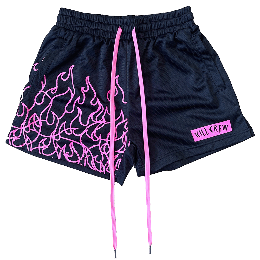 Kill Crew Short Kill Crew Merch Muay Thai Flame Shorts Perfect Mother' Day Gifts-1 Kill Crew Short Kill Crew Merch Muay Thai Flame Shorts Perfect Mother' Day Gifts-1