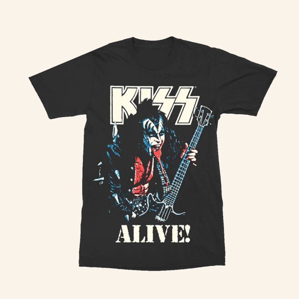 Kiss Online Merch The Demon Alive T-Shirt Best Gifts For Rock Music Lovers-1