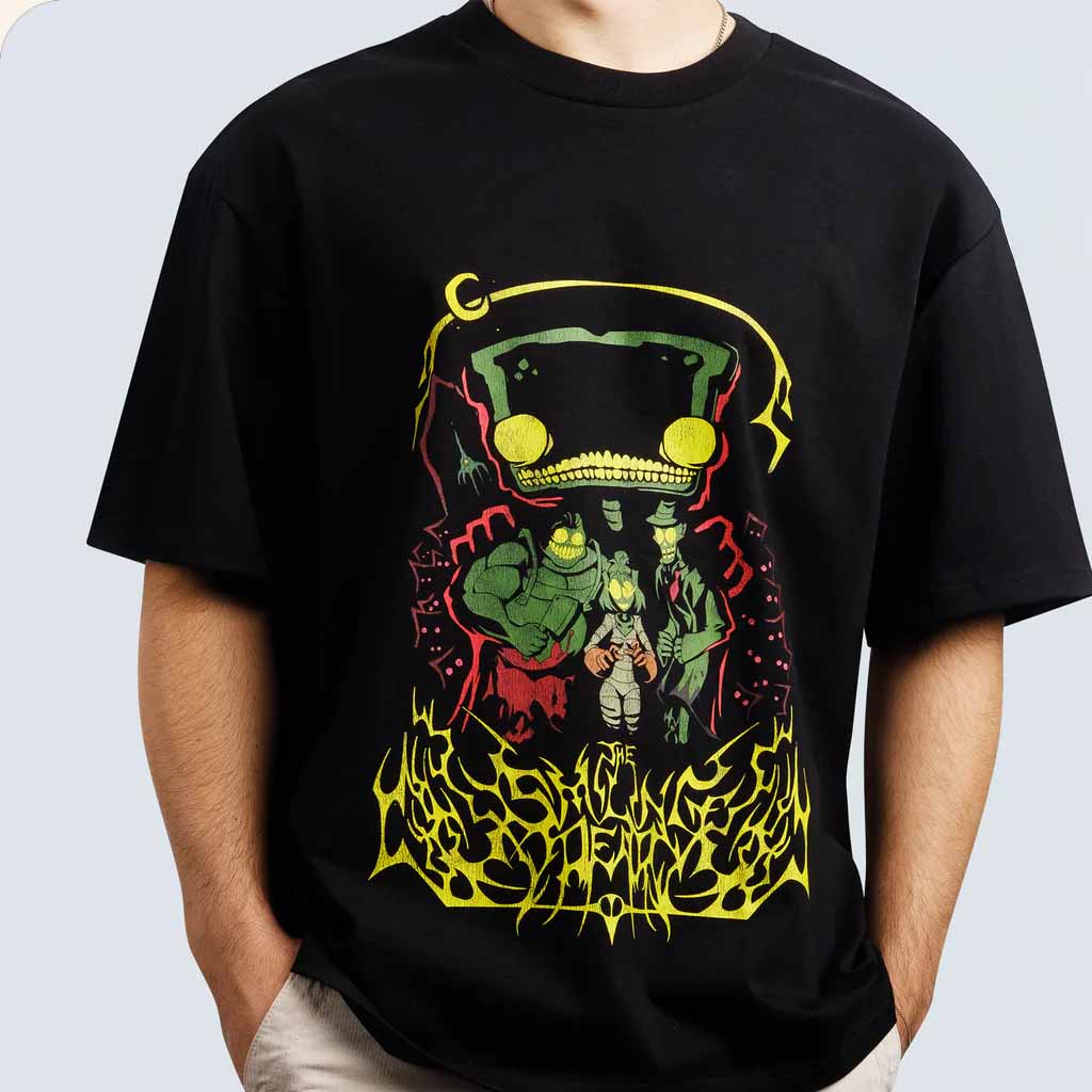 Knights Of Guinevere Merch Smiling Dead T-Shirt Christmas Present For Dad-1