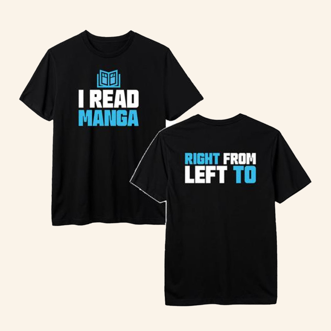 Kodansha House Merch I Read Manga T-Shirt Christmas Gifts For Young Men-1 Kodansha House Merch I Read Manga T-Shirt Christmas Gifts For Young Men-1