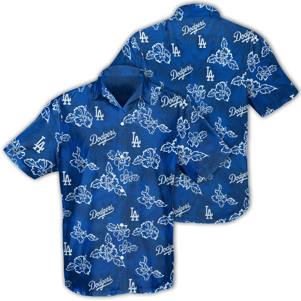 LA Los Angeles Dodgers Hawaiian Shirt Tropical Aloha Shirt Best Gift For A Dodger Fan-1 LA Los Angeles Dodgers Hawaiian Shirt Tropical Aloha Shirt Best Gift For A Dodger Fan-1
