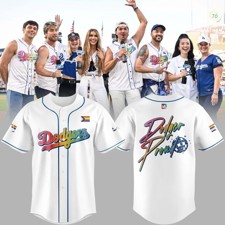LA Los Angeles Dodgers Proud Jersey LGBTQ Pride Month 2025 Dodgers Fan Merch Apparel-1 LA Los Angeles Dodgers Proud Jersey LGBTQ Pride Month 2025 Dodgers Fan Merch Apparel-1