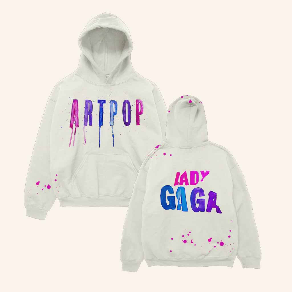 Lady Gaga Merch Artpop Drip Hoodie Christmas Gift Ideas For Sister-1 Lady Gaga Merch Artpop Drip Hoodie Christmas Gift Ideas For Sister-1