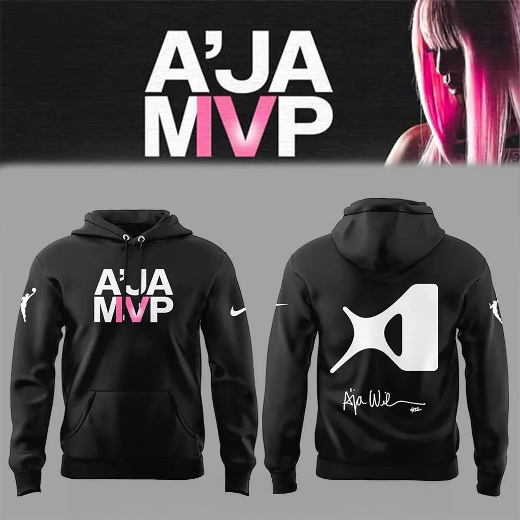 Las Vegas Aces A'ja Wilson 2025 WNBA MVP Hoodie Las Vegas Aces Merch Gift For Fans-1 Las Vegas Aces A'ja Wilson 2025 WNBA MVP Hoodie Las Vegas Aces Merch Gift For Fans-1