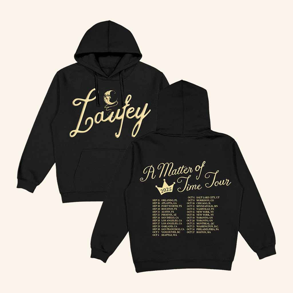 Laufey Merch A Matter Of Time Tour 2025 Hoodie Gifts For Music Lovers-1