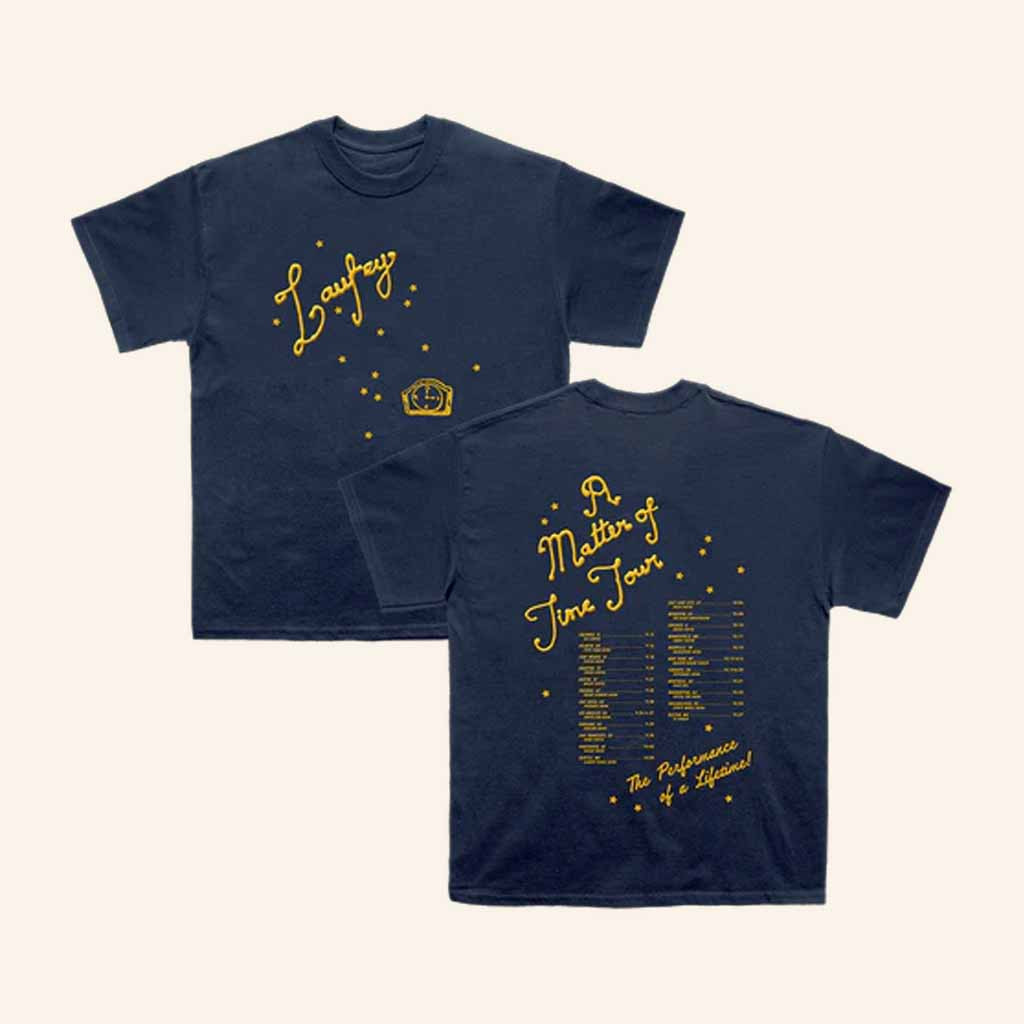 Laufey Merch A Matter Of Time Tour Shirt Birthday Gifts For Music Lovers-1 Laufey Merch A Matter Of Time Tour Shirt Birthday Gifts For Music Lovers-1