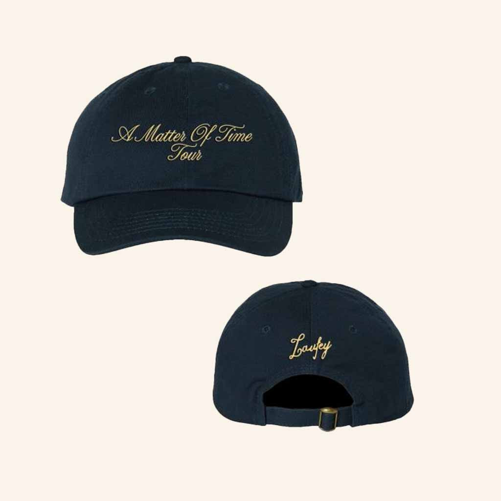 Laufey Music Merch A Matter Of Time Tour Embroidered Hat Gift Ideas For Music Lovers-1