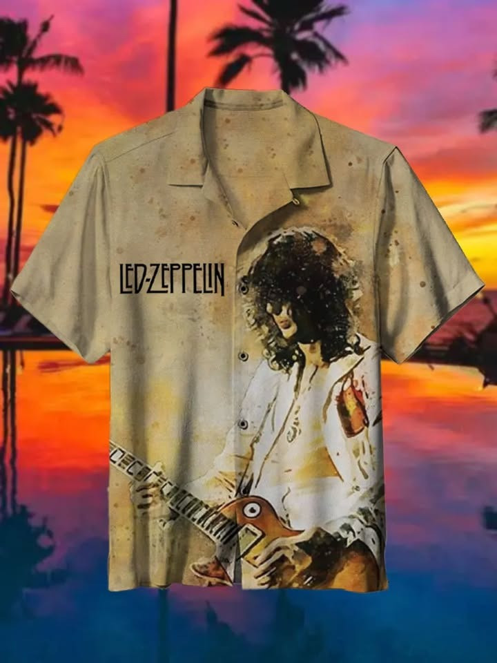 Led-Zeppelin Hawaiian Shirt Cool Gift For Led Zeppelin Fans Merch Rock Music Lovers-1 Led-Zeppelin Hawaiian Shirt Cool Gift For Led Zeppelin Fans Merch Rock Music Lovers-1