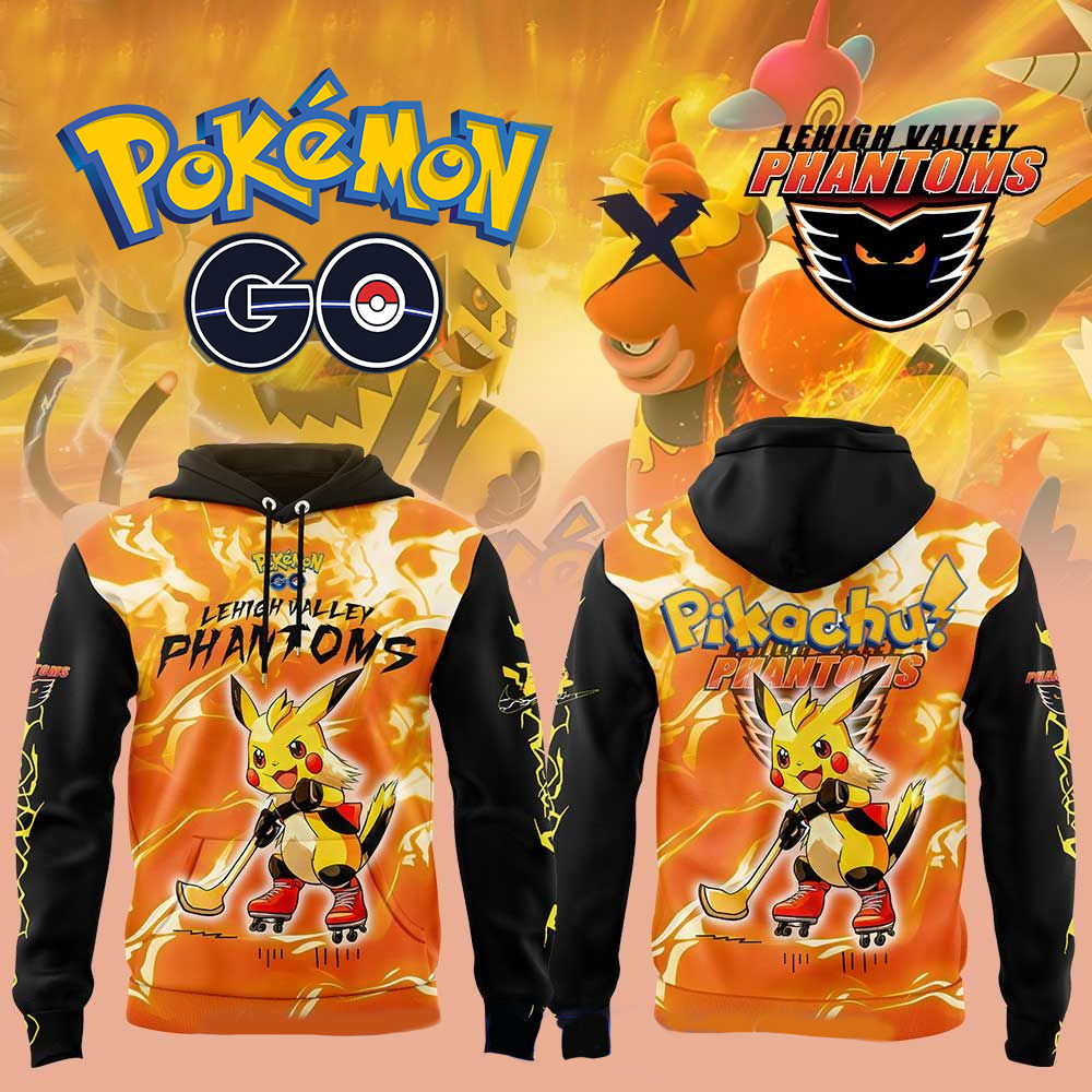 Lehigh Valley Phantoms x Pokemon GO 2025 Hoodie Phantoms Merch Funny Father's Day Gifts-1 Lehigh Valley Phantoms x Pokemon GO 2025 Hoodie Phantoms Merch Funny Father's Day Gifts-1