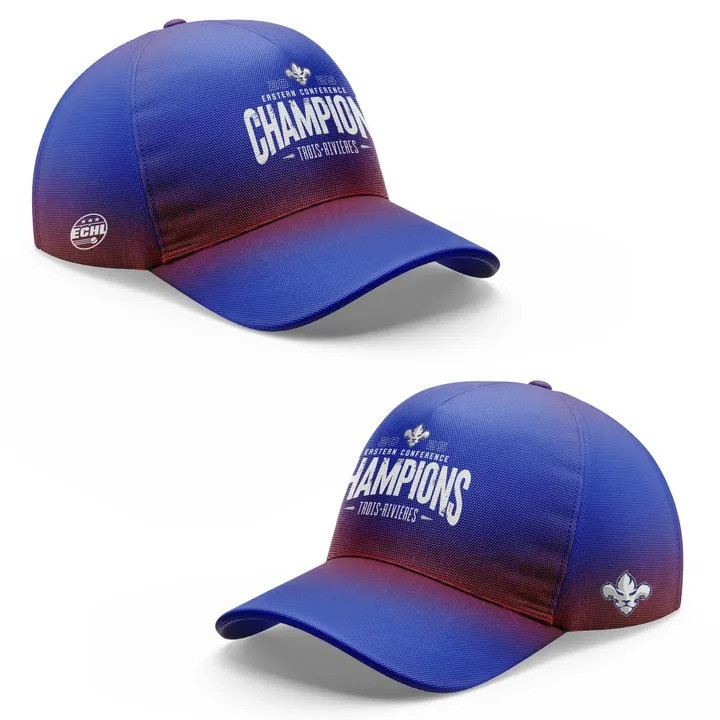 Lions De Trois-Riviares 2025 ECHL Eastern Conference Champions Hoodie Hat Hockey Fan Merch-1 Lions De Trois-Riviares 2025 ECHL Eastern Conference Champions Hoodie Hat Hockey Fan Merch-1