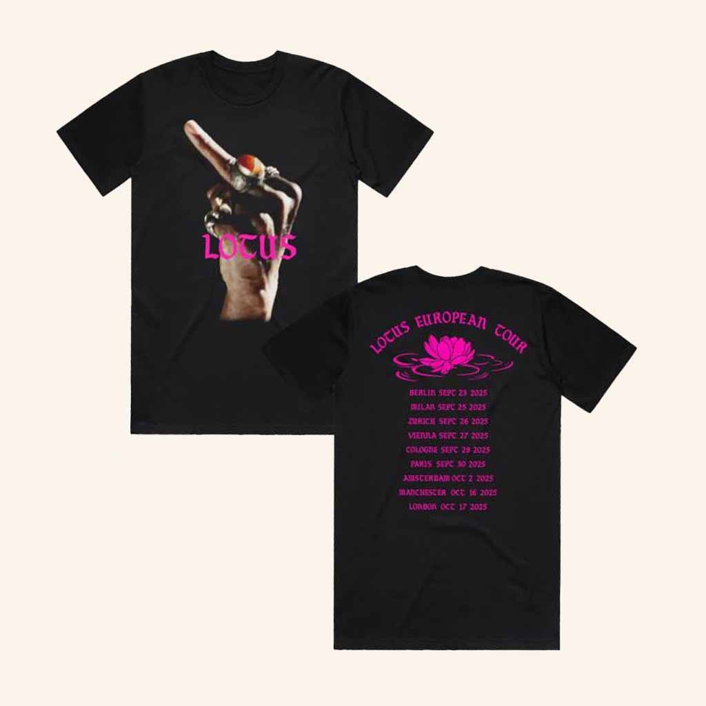 Little Simz Merch Lotus Tour Finger Black T-Shirt Music Related Gifts For Guys-1 Little Simz Merch Lotus Tour Finger Black T-Shirt Music Related Gifts For Guys-1