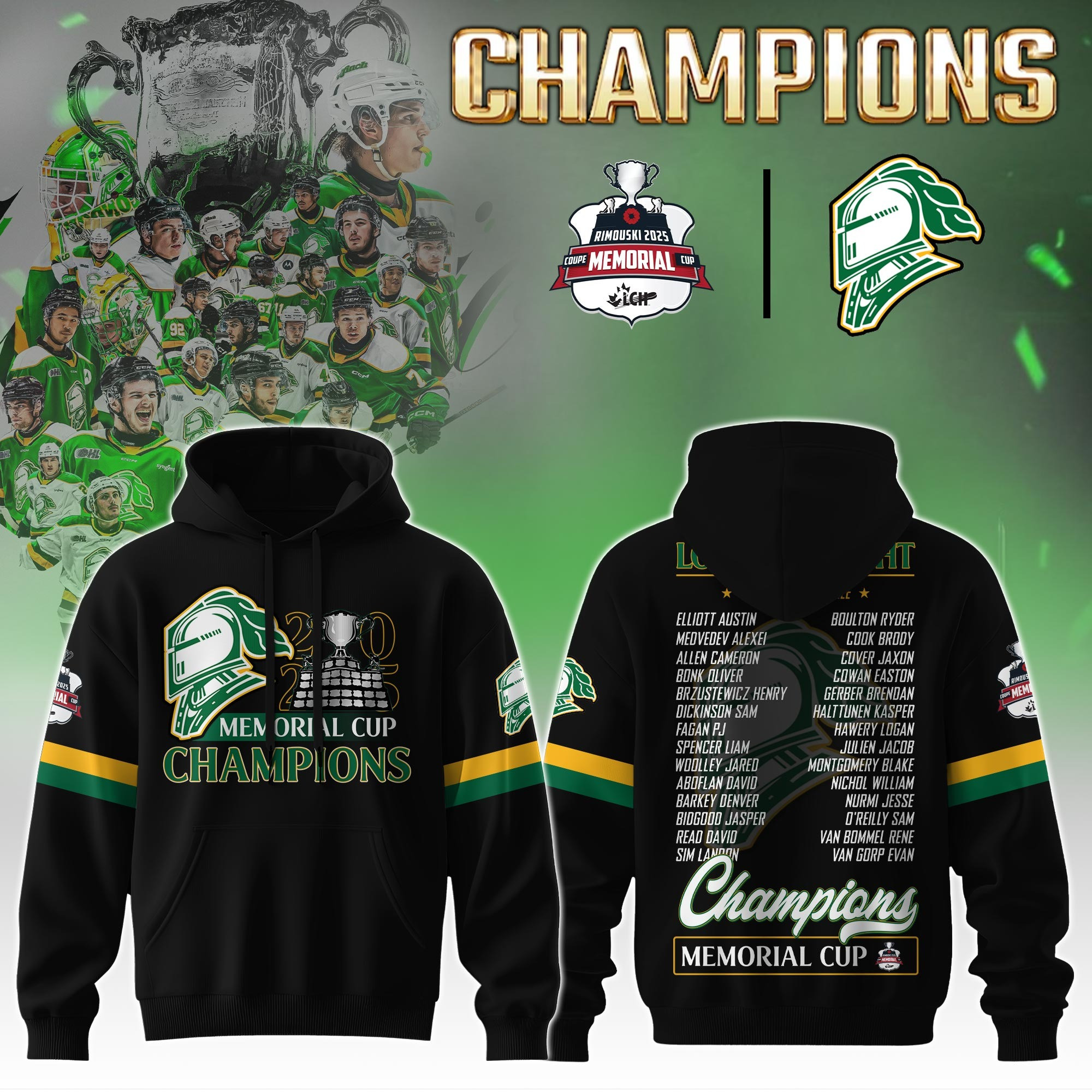 London Knights Champions Memorial Cup 2025 Hoodie Fan Merch Clothing Gift Ideas-1 London Knights Champions Memorial Cup 2025 Hoodie Fan Merch Clothing Gift Ideas-1