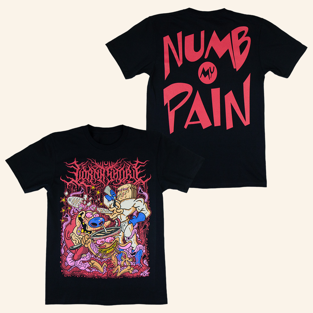 Lorna Shore Merch 2025 Numb My Pain Shirt Christmas Present Ideas For Bestie-1 Lorna Shore Merch 2025 Numb My Pain Shirt Christmas Present Ideas For Bestie-1