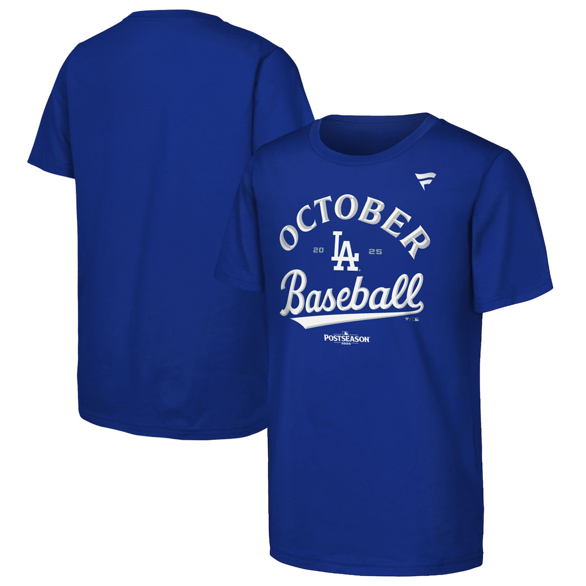 Los Angeles Dodgers 2025 MLB Postseason Locker Room T-Shirt Dodgers Merch Gift For Him-1 Los Angeles Dodgers 2025 MLB Postseason Locker Room T-Shirt Dodgers Merch Gift For Him-1