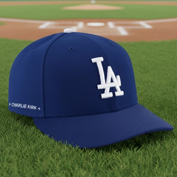Los Angeles Dodgers Blake Treinen Charlie Kirk Hat Memorial Charlie Kirk Merch-1
