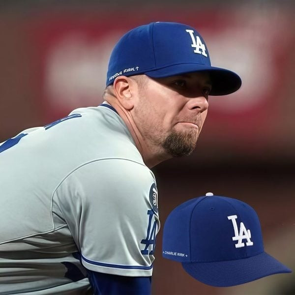 Los Angeles Dodgers Blake Treinen Charlie Kirk Hat Memorial Charlie Kirk Merch Los Angeles Dodgers Blake Treinen Charlie Kirk Hat Memorial Charlie Kirk Merch