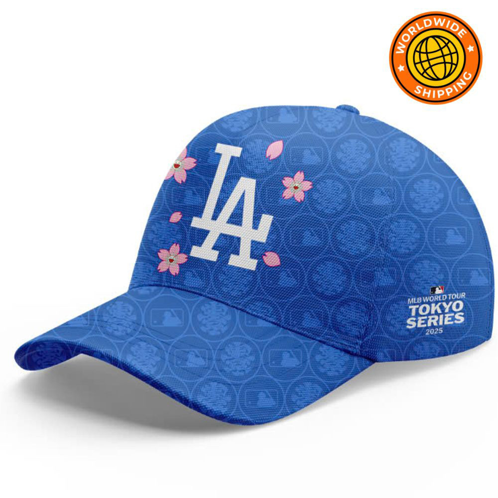 Los Angeles Dodgers Tokyo Series 2025 Baseball Hat Dodgers Merch Dad Fathers Day Gifts-1 Los Angeles Dodgers Tokyo Series 2025 Baseball Hat Dodgers Merch Dad Fathers Day Gifts-1