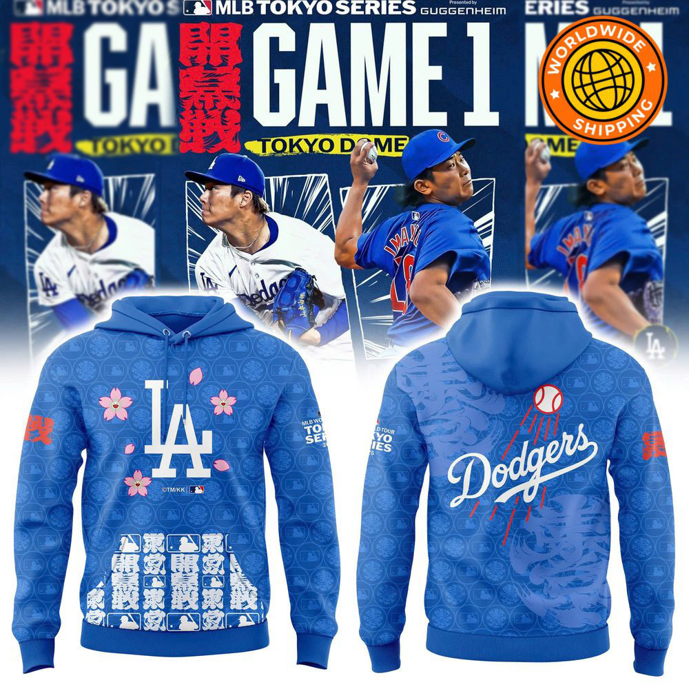 Los Angeles Dodgers Tokyo Series 2025 Baseball Hoodie Dodgers Merch Dad Fathers Day Gifts-1 Los Angeles Dodgers Tokyo Series 2025 Baseball Hoodie Dodgers Merch Dad Fathers Day Gifts-1