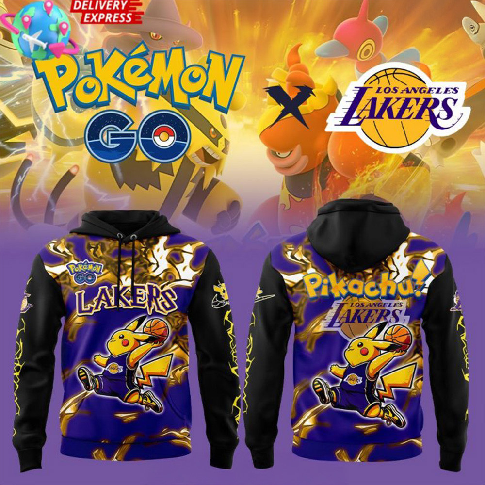 Los Angeles Lakers Pokemon GO Special Hoodie Lakers Merch Unique Dad Gifts For Father's Day-1 Los Angeles Lakers Pokemon GO Special Hoodie Lakers Merch Unique Dad Gifts For Father's Day-1