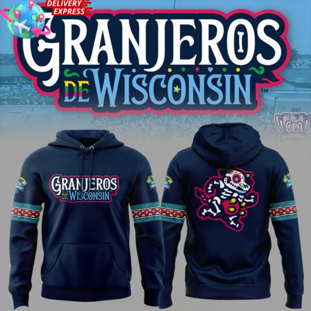 Los Granjeros De Wisconsin 2025 Hoodie Best Father's Day Gifts For First Time Dad-1