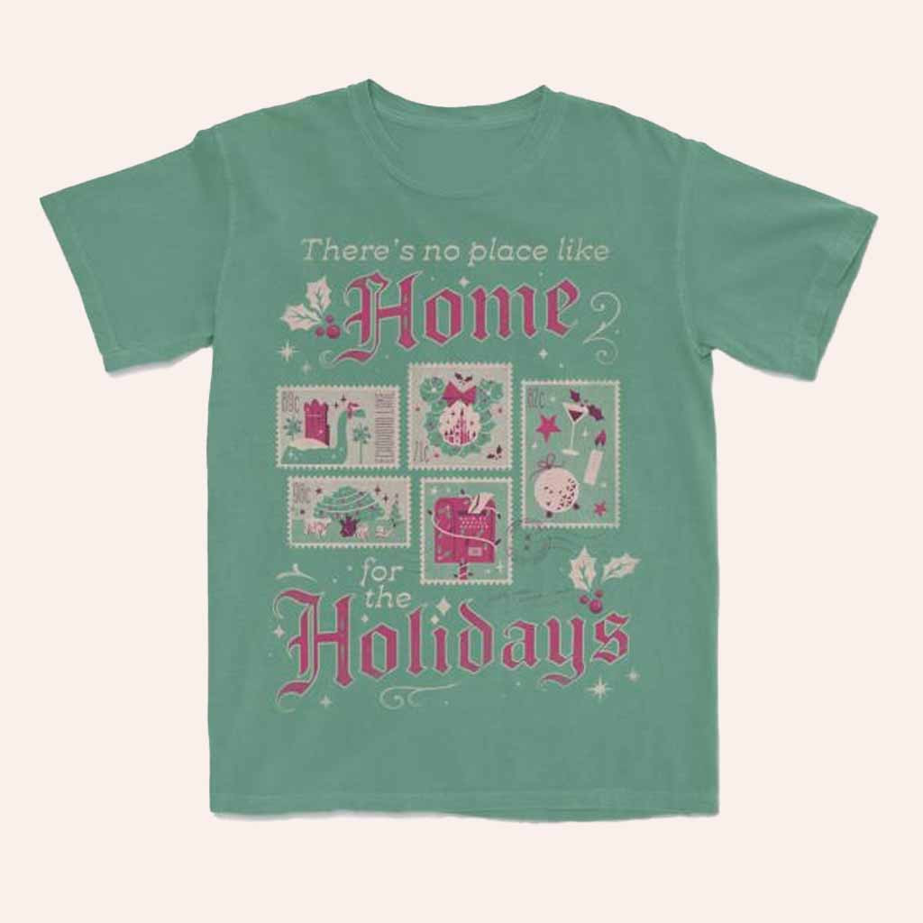 Lost Bros Trading Co Merch Home For The Holidays T-Shirt Best Gift For Wife-1