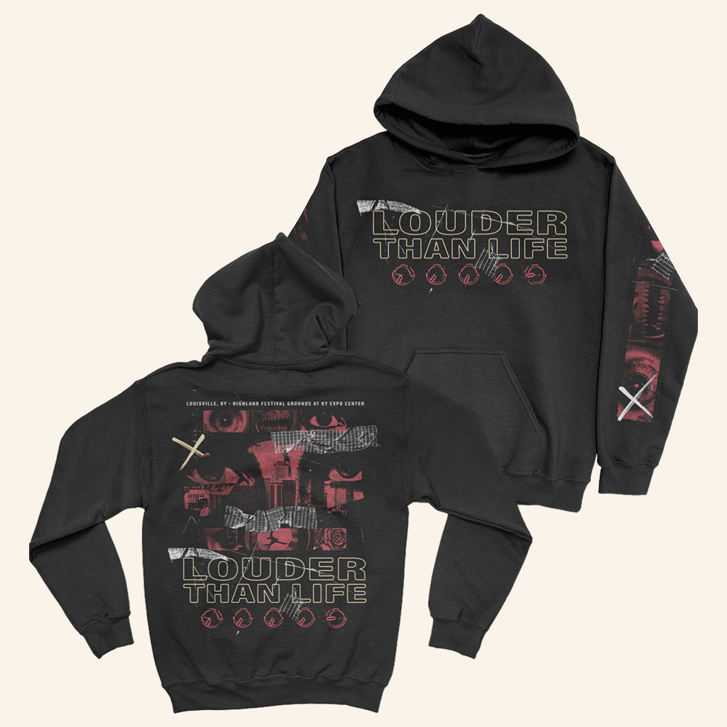 Louder Than Life Merch Graphic Hoodie Unique Gifts For Music Lovers-1