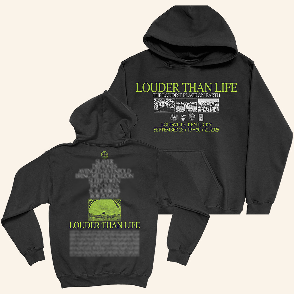 Louder Than Life Merch The Loudest Place On Earth Hoodie Gifts For Music Fans-1