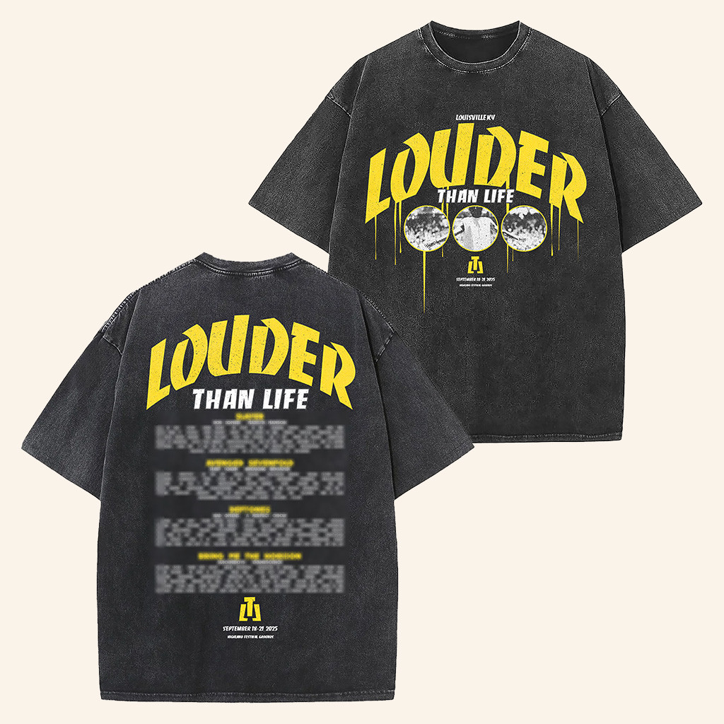 Louder Than Life Merch Thrasher Wash T-Shirt Fan Apparel Music Gift Ideas For Guys-1 Louder Than Life Merch Thrasher Wash T-Shirt Fan Apparel Music Gift Ideas For Guys-1