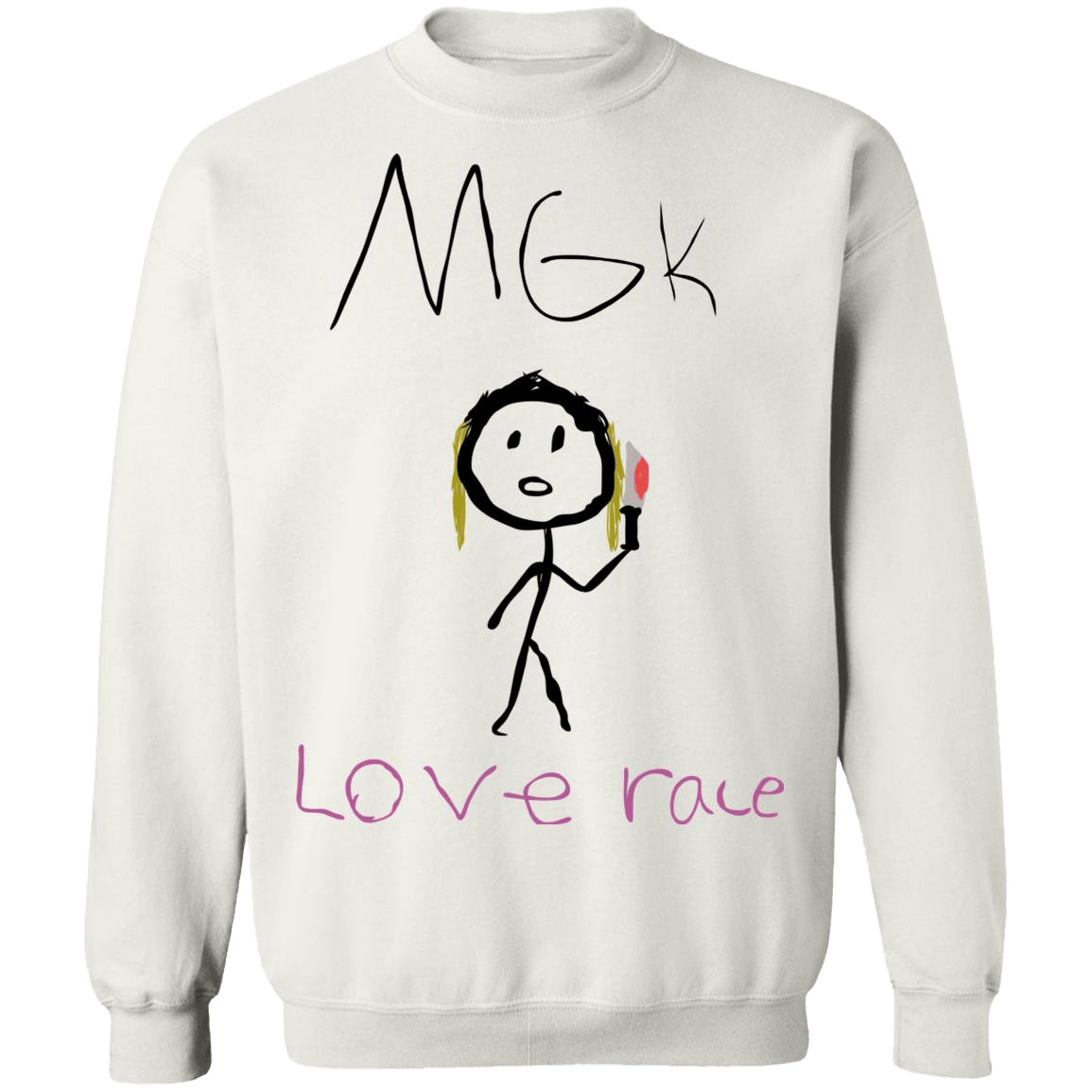 MGK Merch MGK Love Race Sweatshirt Machine Gun Kelly Merchandise Father's Day Gifts For Husband-1 MGK Merch MGK Love Race Sweatshirt Machine Gun Kelly Merchandise Father's Day Gifts For Husband-1