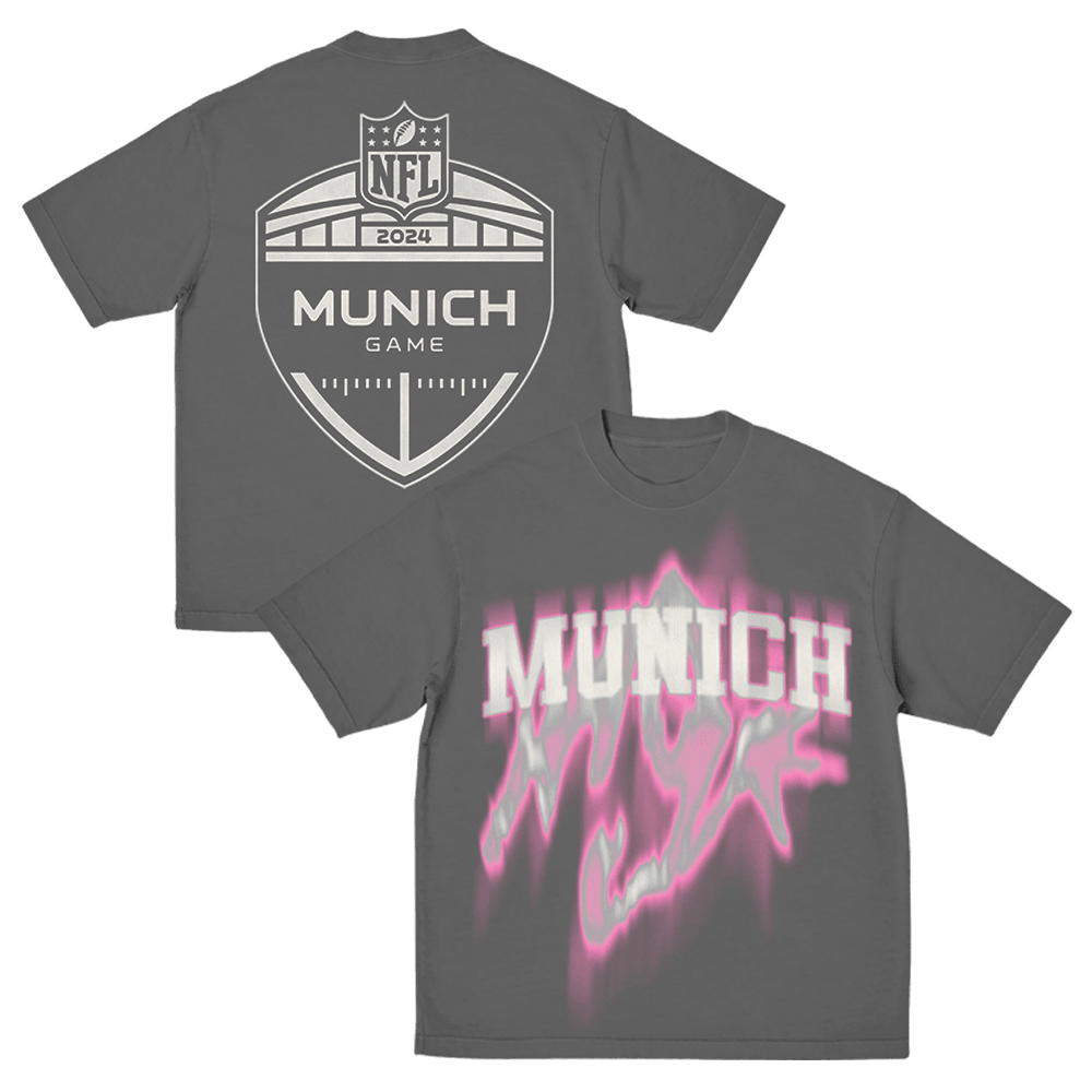 MGK Merch MGK x NFL Munich T-Shirt Machine Gun Kelly Merchandise Father's Day Gifts-1