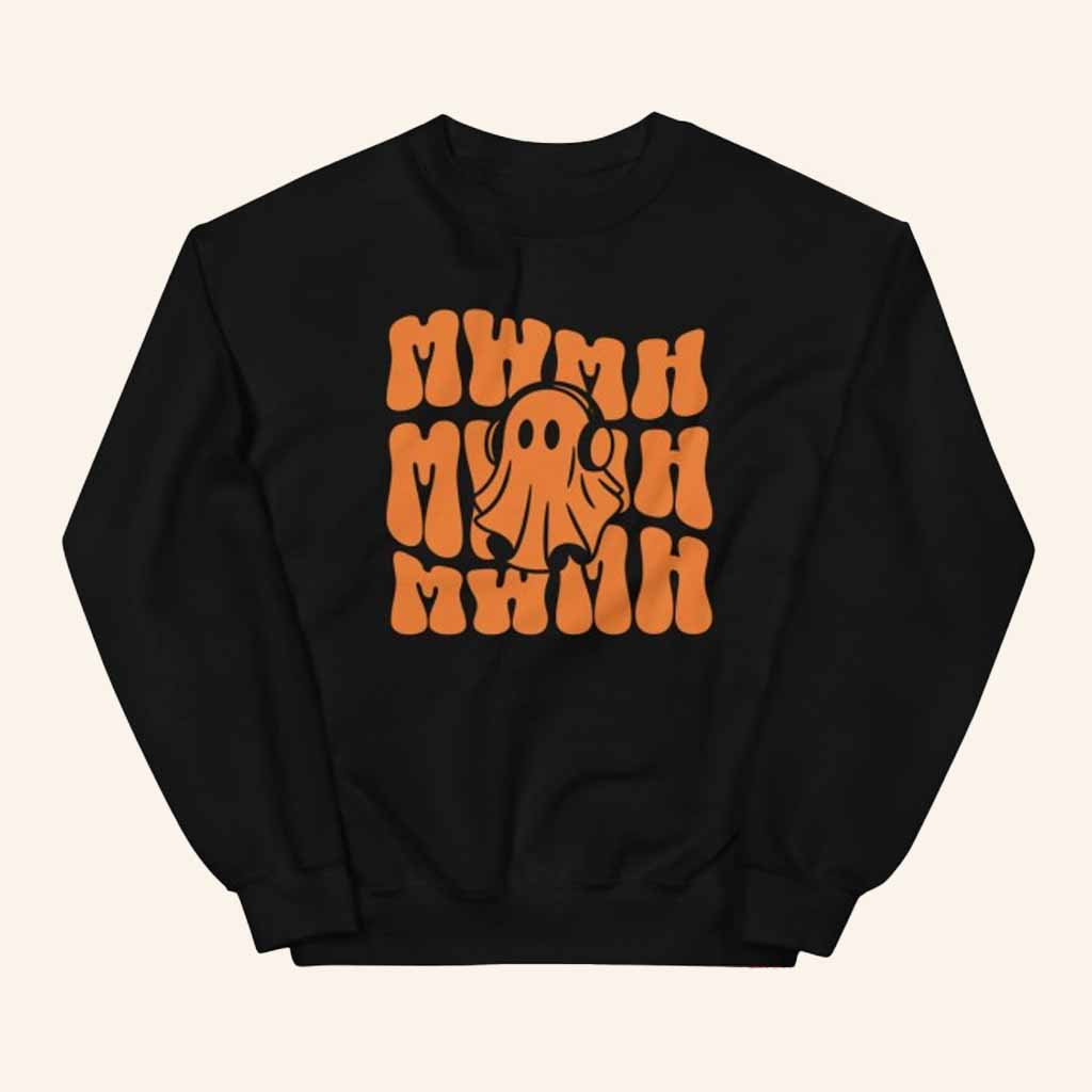 MWMH Merch Hippy Ghosty Sweatshirt Halloween Gift Ideas For Brother-1