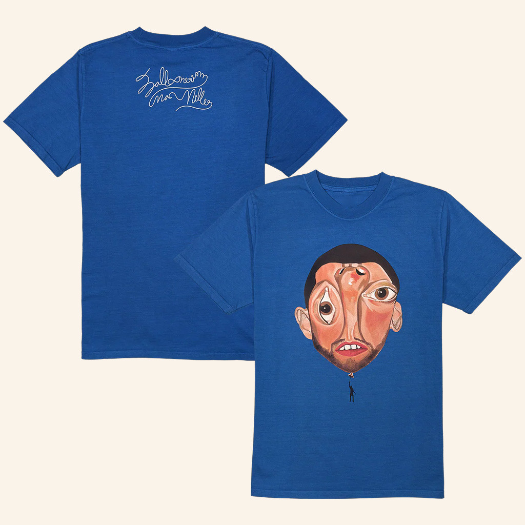 Mac Miller Merch Balloonerism Cover T-Shirt Gifts For My Boyfriend-1 Mac Miller Merch Balloonerism Cover T-Shirt Gifts For My Boyfriend-1