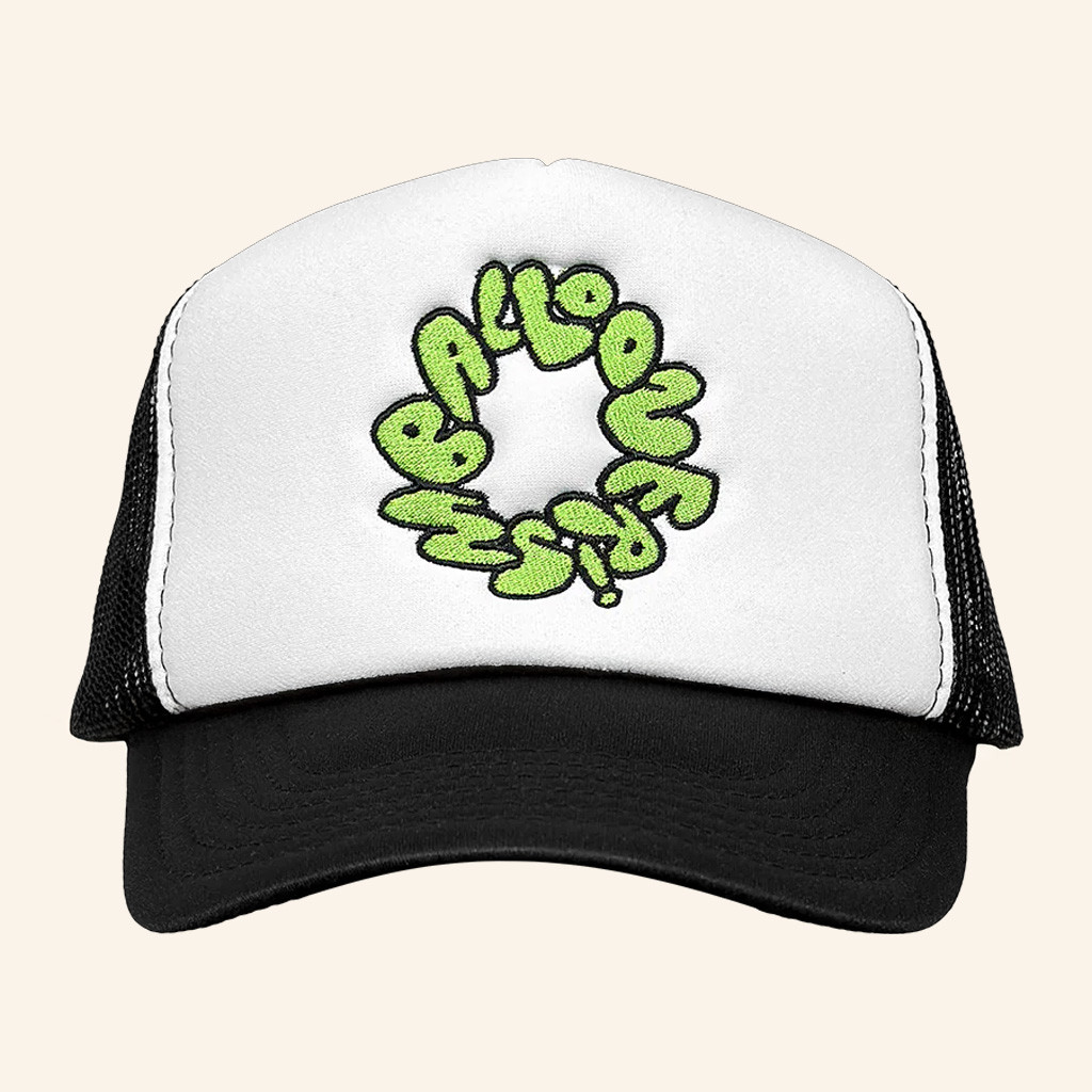 Mac Miller Merch Balloonerism Embroidered Trucker Hat Gift For Dad-1