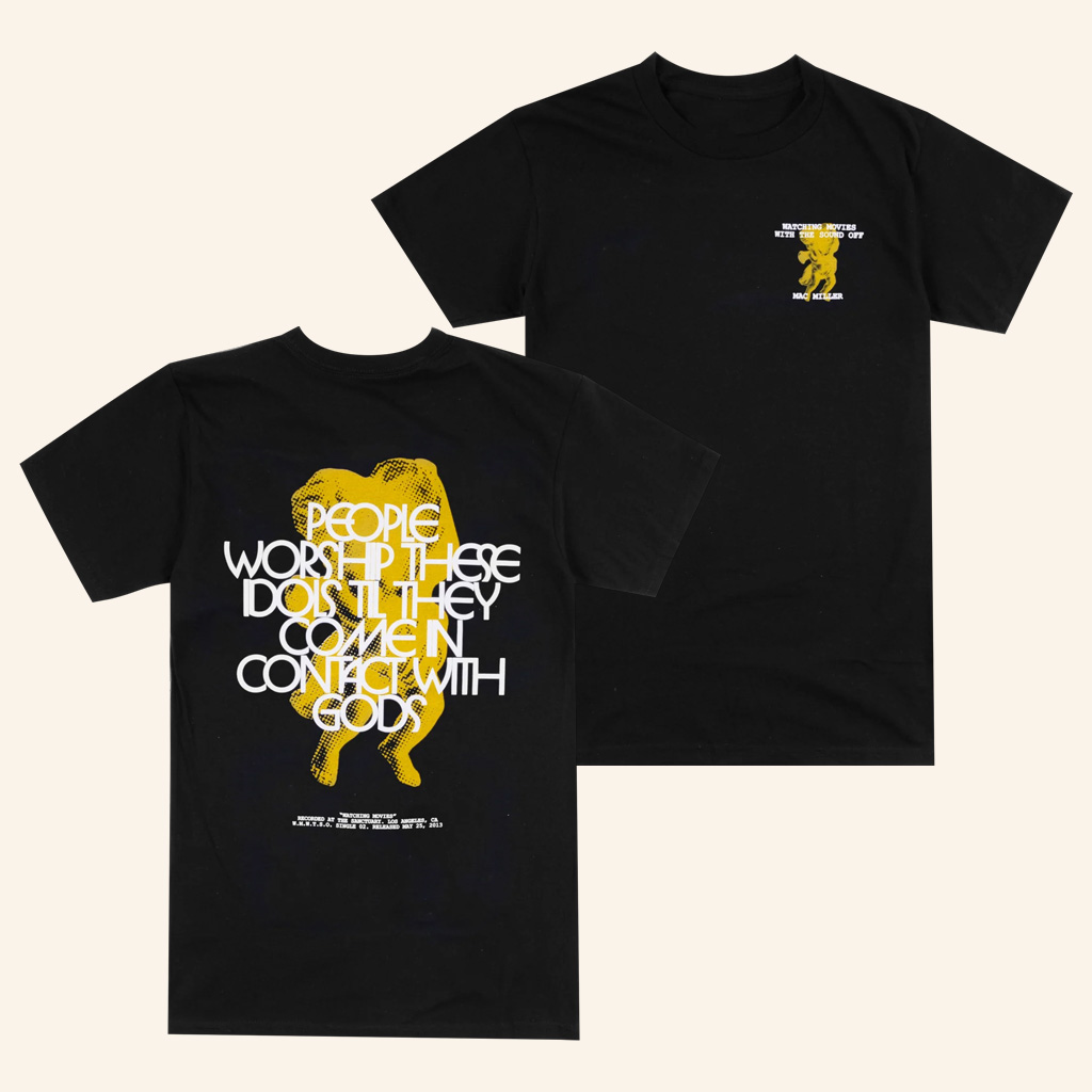 Mac Miller Merch Idols Black T-Shirt Birthday Gifts For Music Lovers-1 Mac Miller Merch Idols Black T-Shirt Birthday Gifts For Music Lovers-1