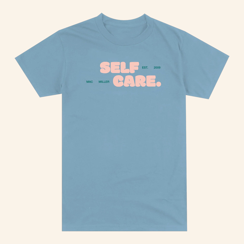 Mac Miller Merch Self Care Bubble T-Shirt Best Gifts For Girlfriend-1