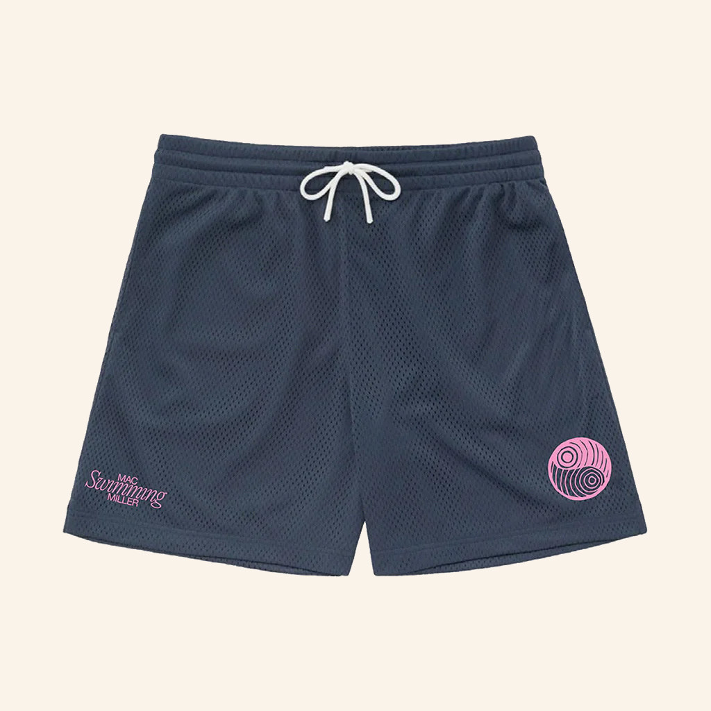 Mac Miller Merch Swimming Yin Yang Short Gift Ideas For Boyfriend-1