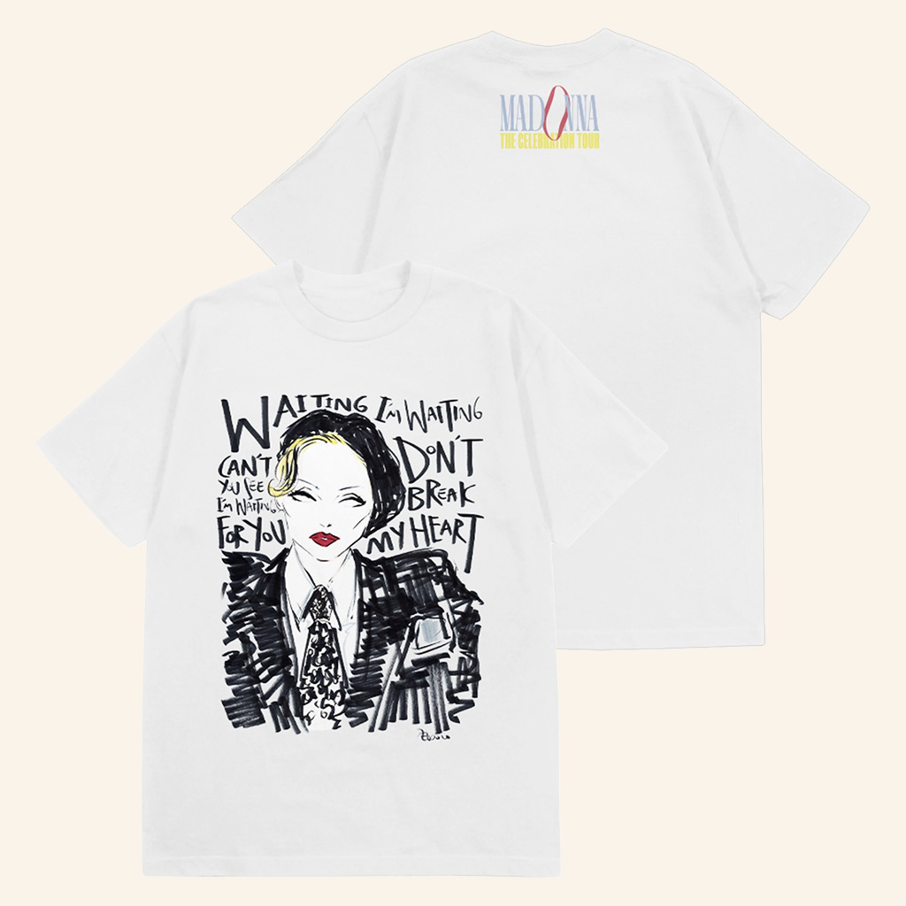 Madonna Merch Don't Break My Heart White T-Shirt Christmas Gifts For Him-1