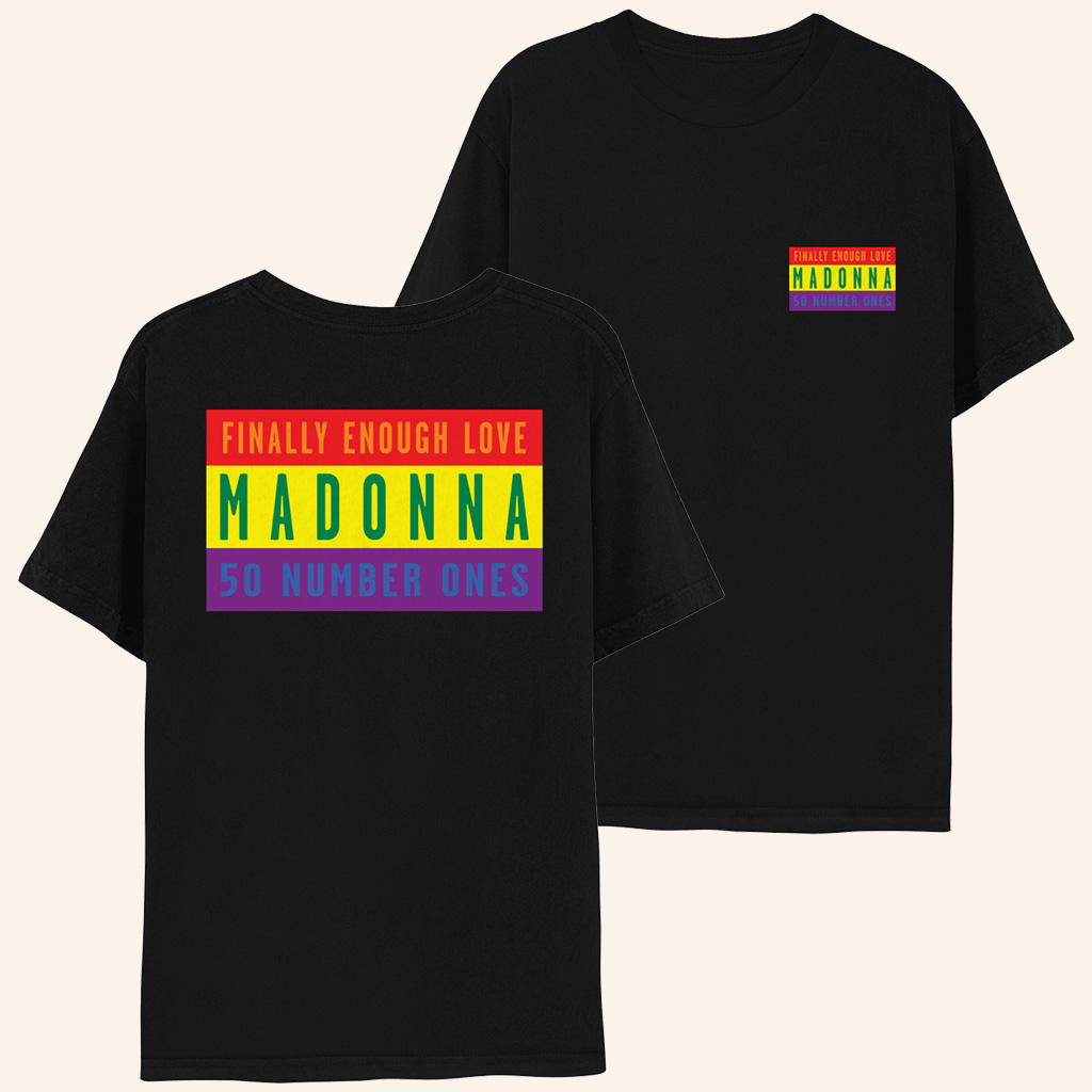 Madonna Merch  Finally Enough Love Pride T-Shirt Christmas Ideas For Friend-1 Madonna Merch  Finally Enough Love Pride T-Shirt Christmas Ideas For Friend-1