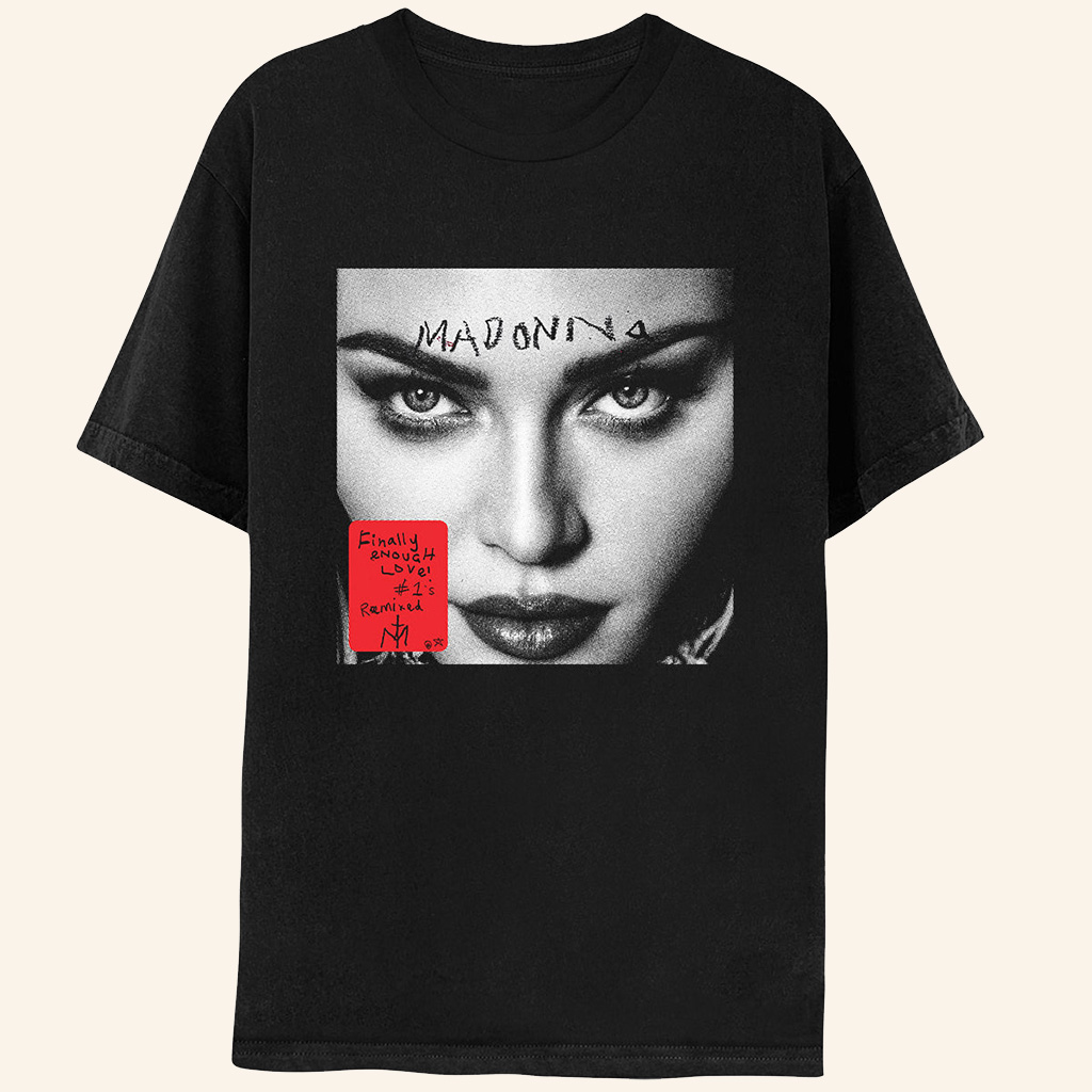Madonna Merch Finally Enough Love T-Shirt Christmas Presents For Boyfriend-1