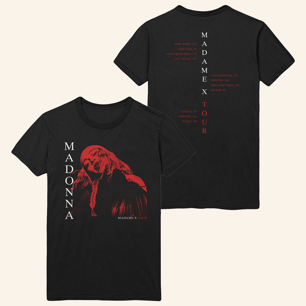 Madonna Merch I Rise Photo T-Shirt Christmas Present Ideas For Him-1 Madonna Merch I Rise Photo T-Shirt Christmas Present Ideas For Him-1