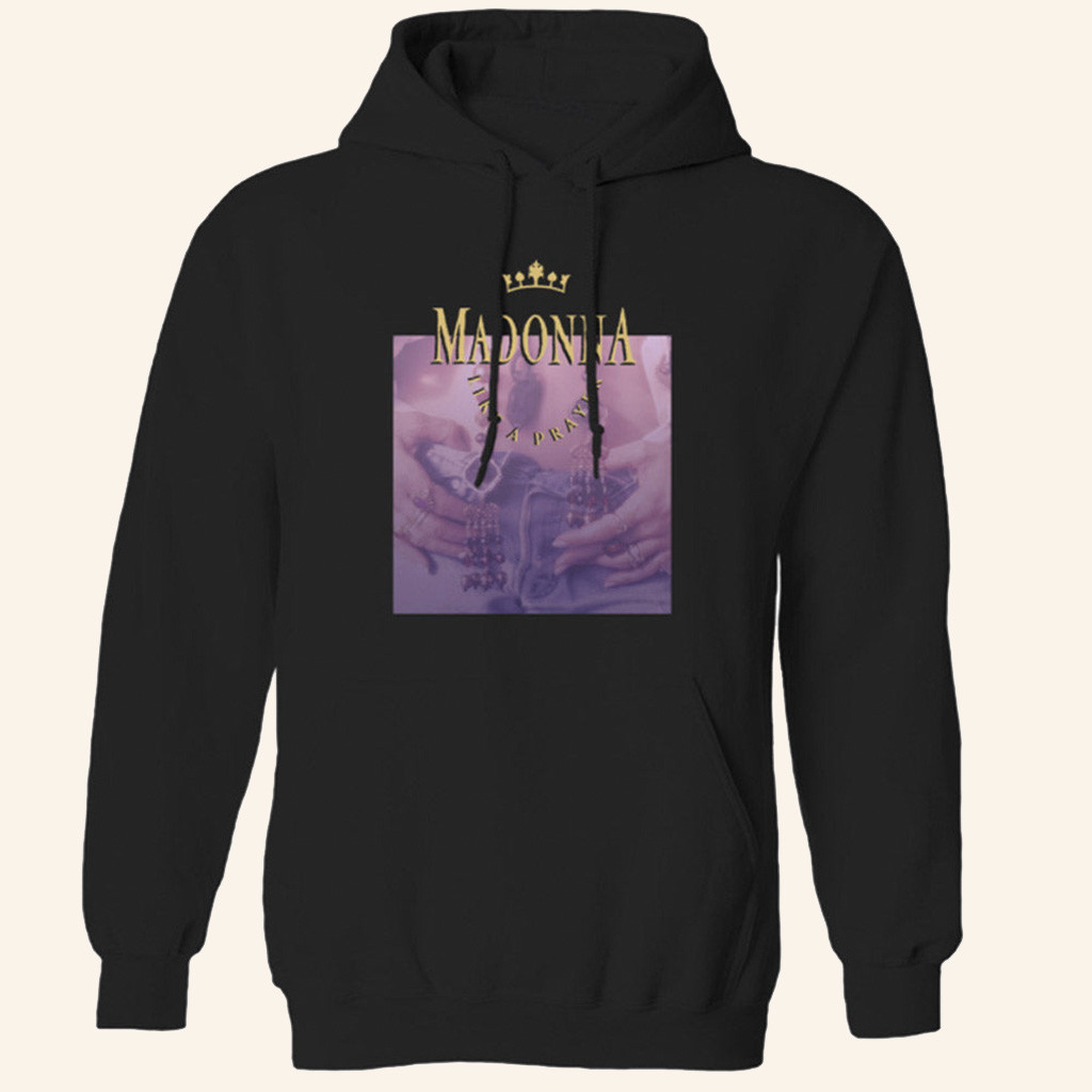 Madonna Merch Like A Prayer 30th Anniversary Hoodie Christmas Presents For Men-1