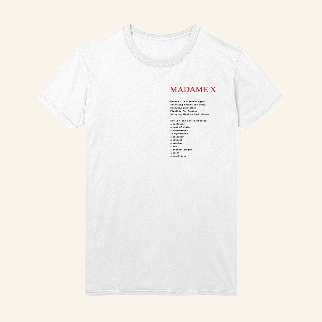 Madonna Merch Madame X Manifesto T-Shirt Best Christmas Gifts For Him-1 Madonna Merch Madame X Manifesto T-Shirt Best Christmas Gifts For Him-1