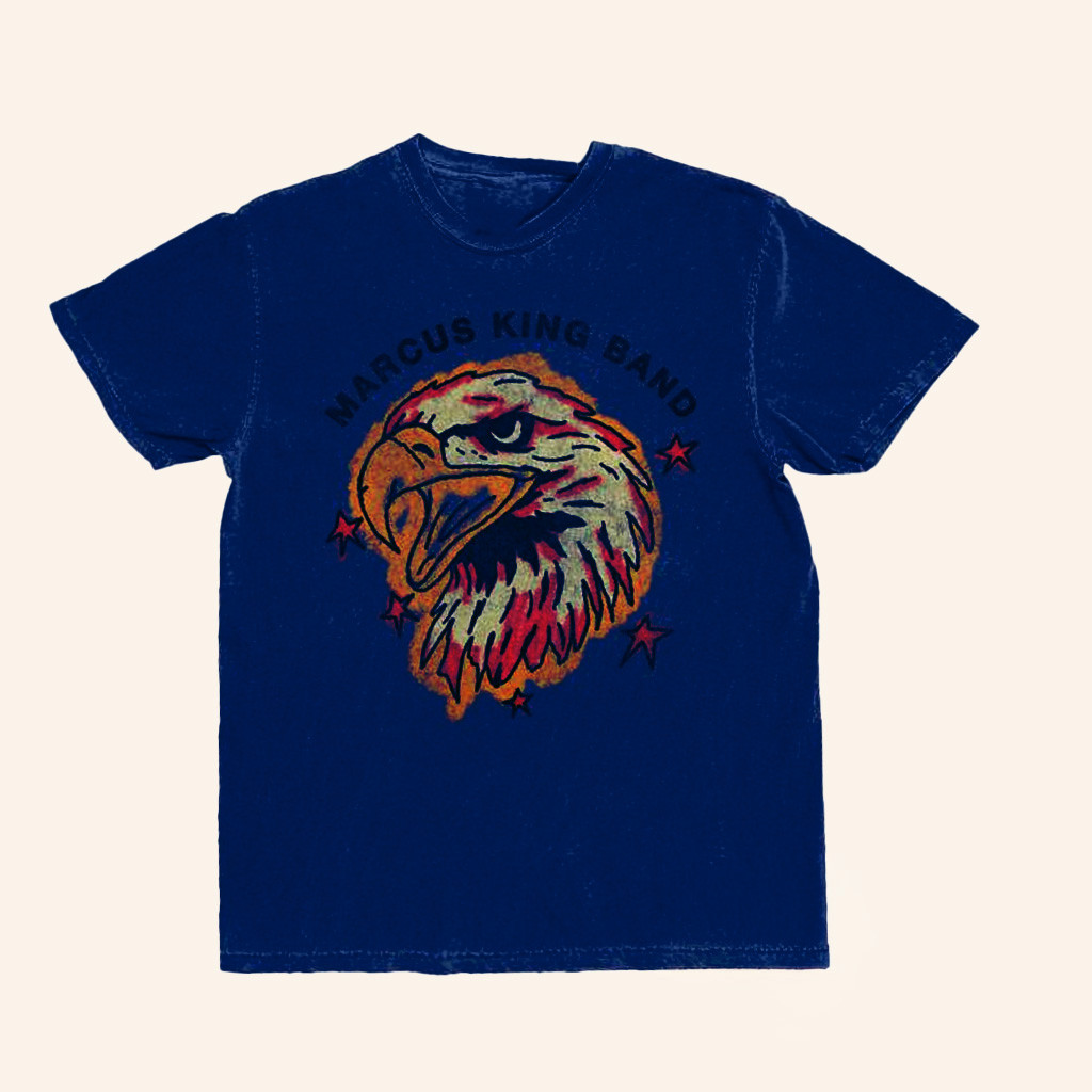 Marcus King Merch Mkb Eagle T-Shirt Gifts For Friends-1 Marcus King Merch Mkb Eagle T-Shirt Gifts For Friends-1