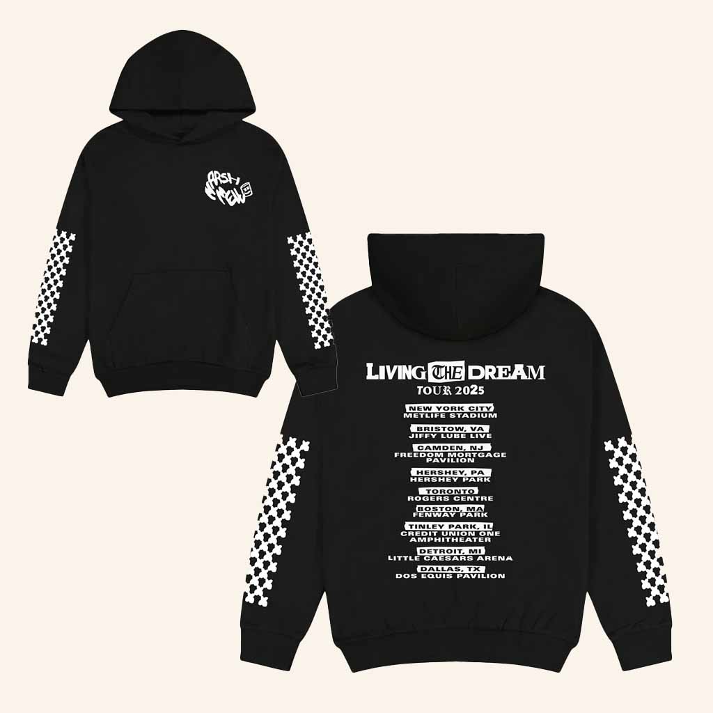 Marshmello Merch Living The Dream Hoodie Gift Ideas For Fans-1 Marshmello Merch Living The Dream Hoodie Gift Ideas For Fans-1