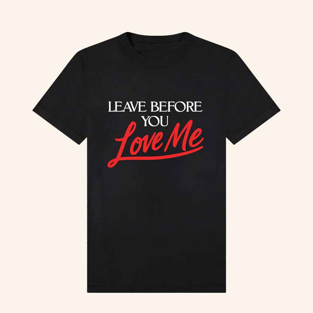 Marshmello Music Merch Leave Before You Love Me T-Shirt Music Lover Gifts For Him-1