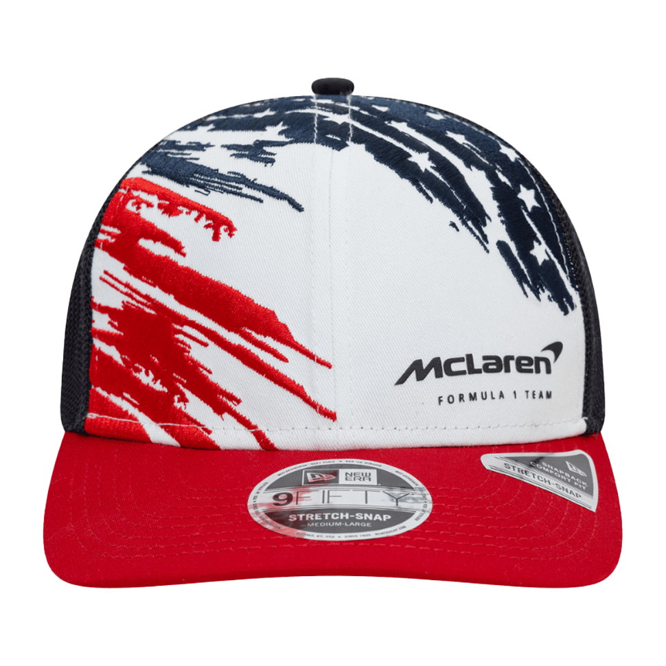 Mclaren Merch Austin Team 9FIFTY Stretch Snap Trucker Hat Top Father's Day Gifts-1 Mclaren Merch Austin Team 9FIFTY Stretch Snap Trucker Hat Top Father's Day Gifts-1