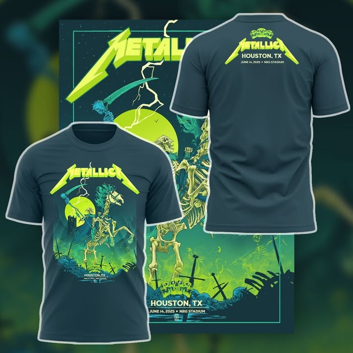 Metallica M72 Houston Texas 2025 Tour Merch T-Shirt NRG Stadium Concert Fan Cool Gifts-1 Metallica M72 Houston Texas 2025 Tour Merch T-Shirt NRG Stadium Concert Fan Cool Gifts-1